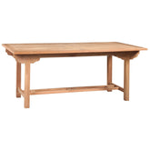 Artest Natural Finish Outdoor Dining Table